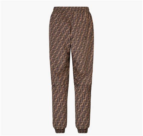 fendi logo silk pant|Fendi pantsuit.